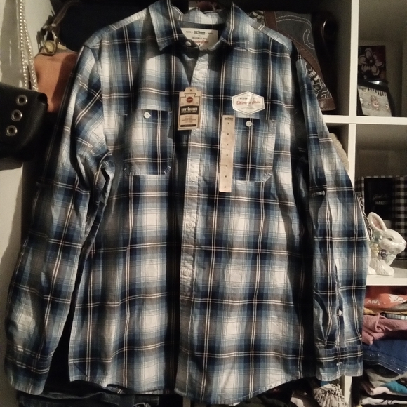 Urban Pipeline mens medium long sleeves shirt - Picture 7 of 9